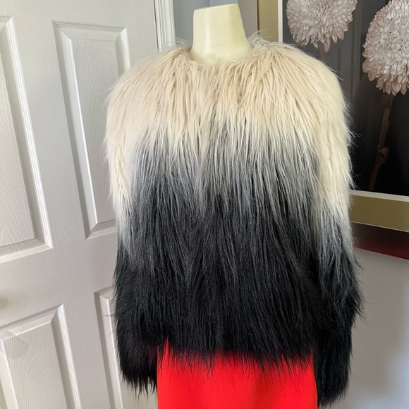 Thread & Supply Jackets & Blazers - Thread and Supply Black and White Ombré Jacket